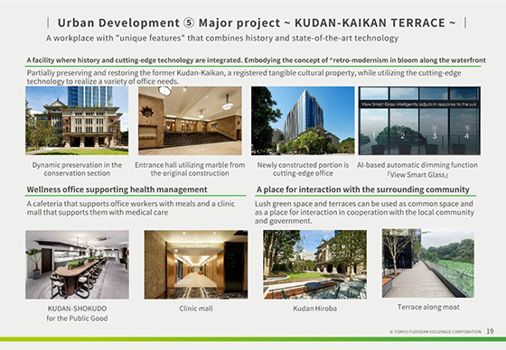 ⑤ Major project ~ KUDAN-KAIKAN TERRACE ~ 