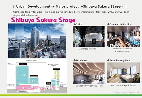 ⑤ Major project 〜Shibuya Sakura Stage〜