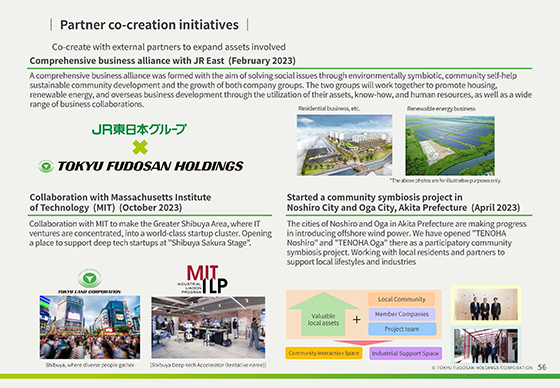 Partner co-creation initiatives